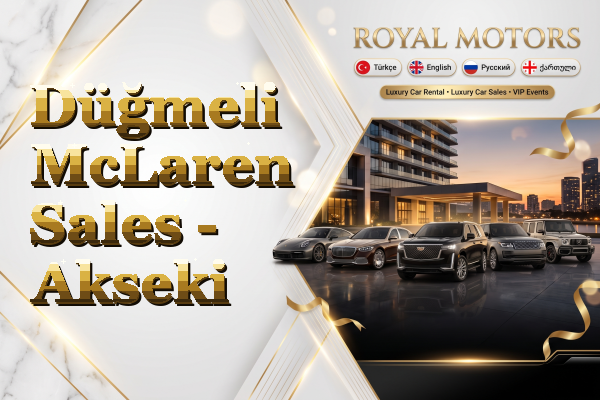 Düğmeli McLaren Sales - Akseki