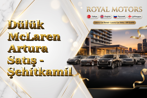 Dülük McLaren Artura Satış - Şehitkamil