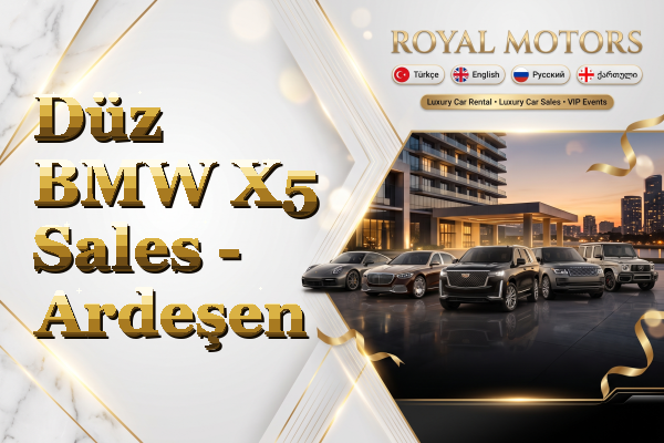 Düz BMW X5 Sales - Ardeşen