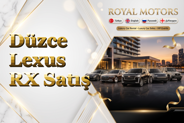 Düzce Lexus RX Satış