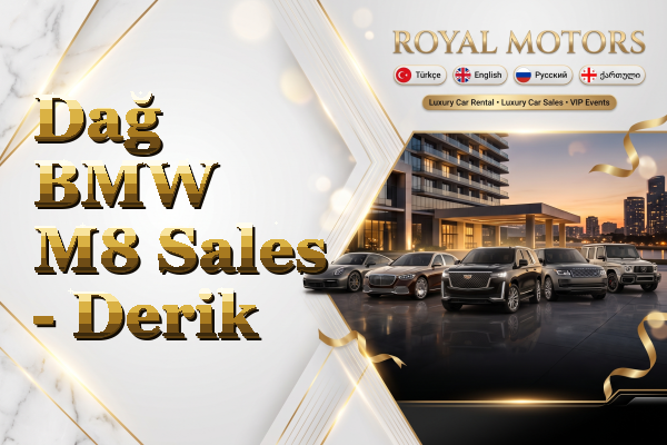 Dağ BMW M8 Sales - Derik