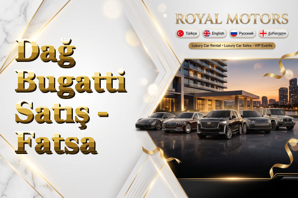 Dağ Bugatti Satış - Fatsa