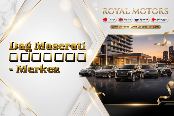 Dağ Maserati გაყიდვა - Merkez