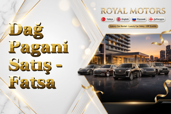 Dağ Pagani Satış - Fatsa