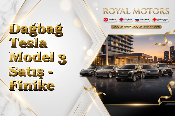 Dağbağ Tesla Model 3 Satış - Finike