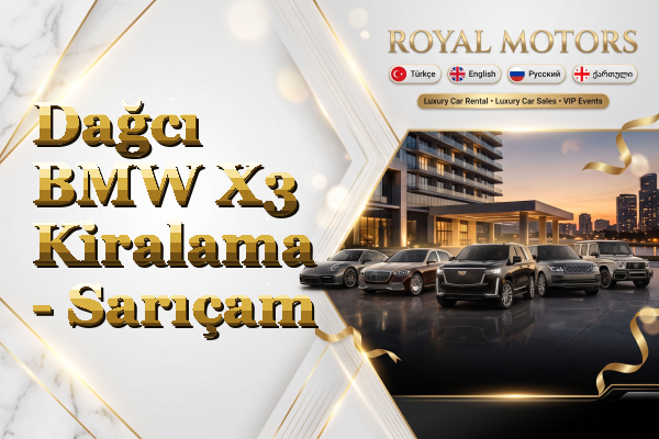 Dağcı BMW X3 Kiralama - Sarıçam