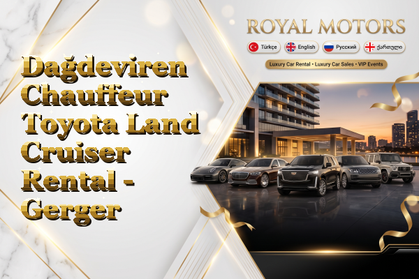 Dağdeviren Chauffeur Toyota Land Cruiser Rental - Gerger