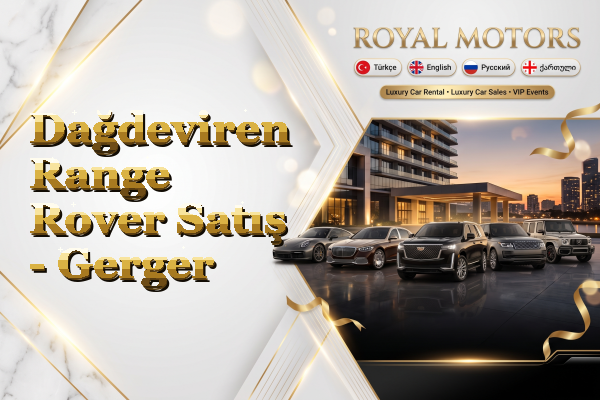 Dağdeviren Range Rover Satış - Gerger