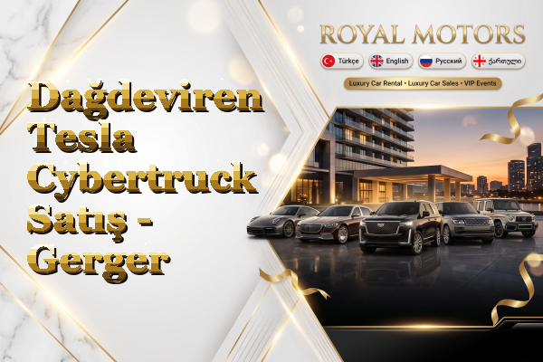 Dağdeviren Tesla Cybertruck Satış - Gerger
