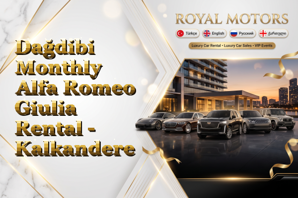 Dağdibi Monthly Alfa Romeo Giulia Rental - Kalkandere