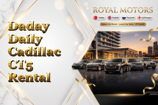 Daday Daily Cadillac CT5 Rental