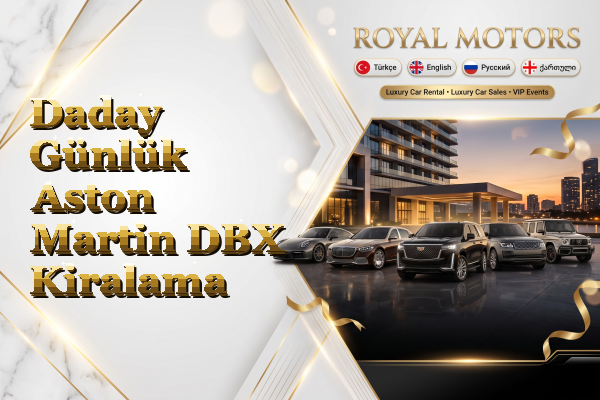 Daday Günlük Aston Martin DBX Kiralama