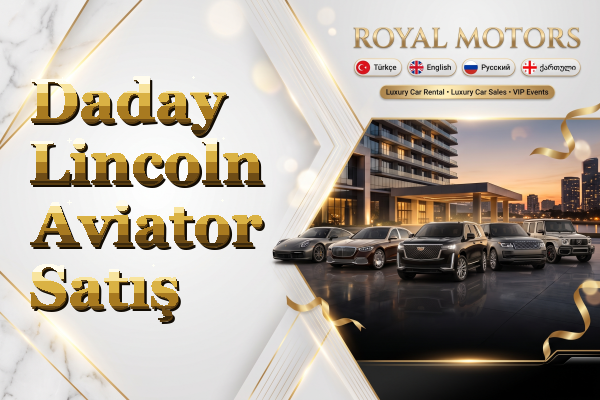 Daday Lincoln Aviator Satış