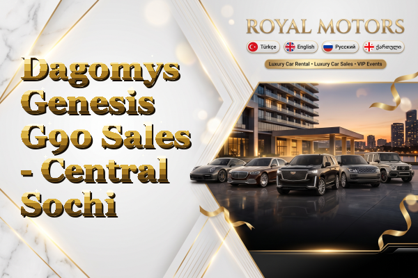 Dagomys Genesis G90 Sales - Central Sochi