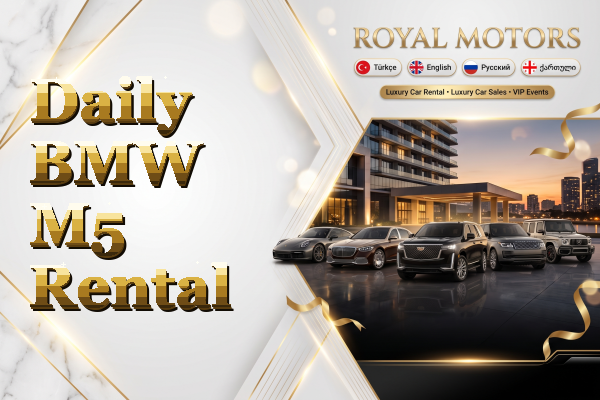 Daily BMW M5 Rental