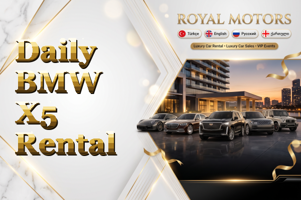 Daily BMW X5 Rental