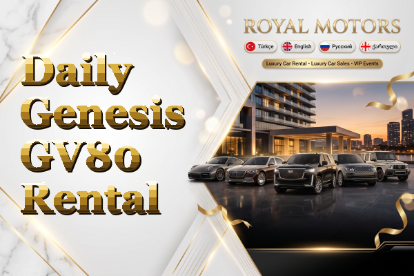 Daily Genesis GV80 Rental