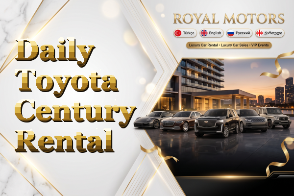 Daily Toyota Century Rental