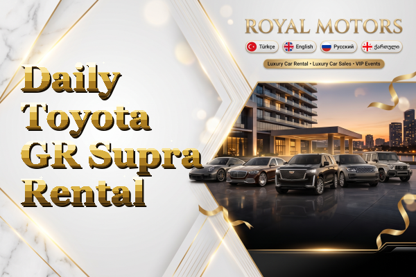 Daily Toyota GR Supra Rental