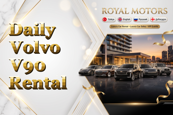 Daily Volvo V90 Rental