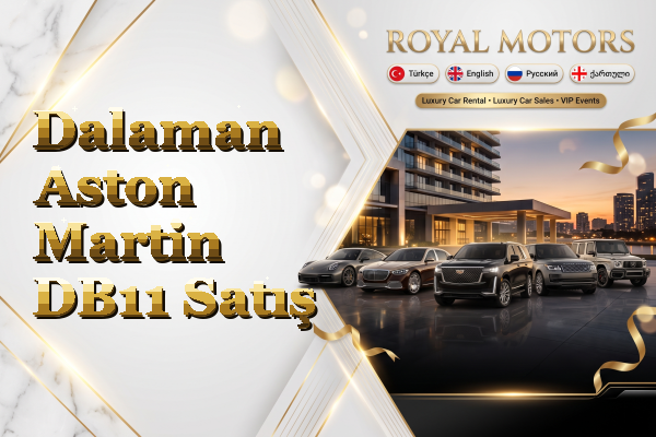 Dalaman Aston Martin DB11 Satış