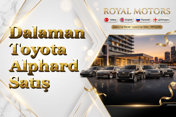 Dalaman Toyota Alphard Satış