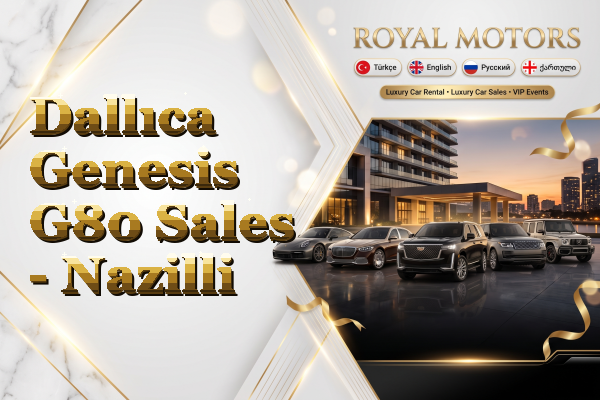 Dallıca Genesis G80 Sales - Nazilli