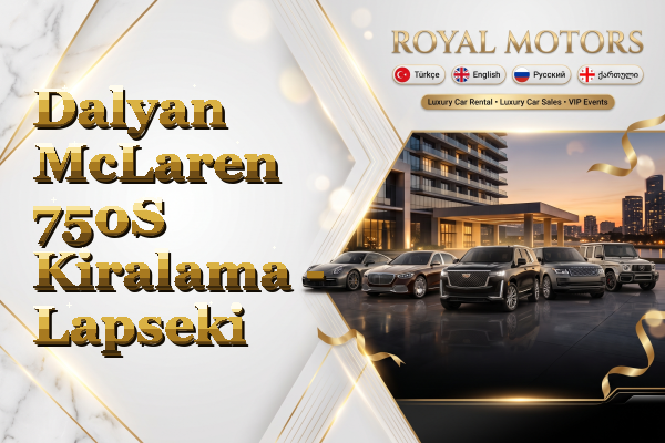 Dalyan McLaren 750S Kiralama - Lapseki