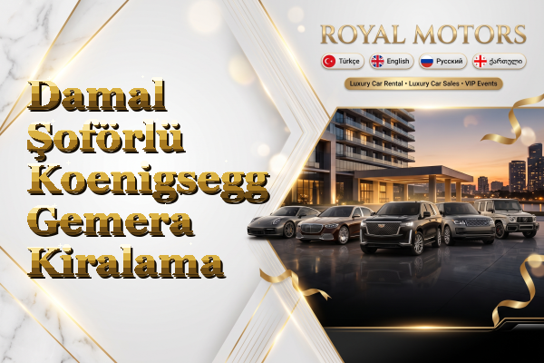 Damal Şoförlü Koenigsegg Gemera Kiralama