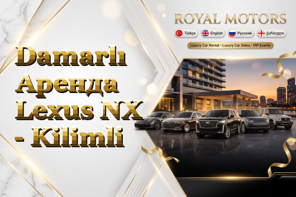 Damarlı Аренда Lexus NX - Kilimli
