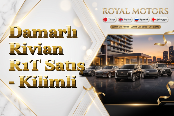 Damarlı Rivian R1T Satış - Kilimli