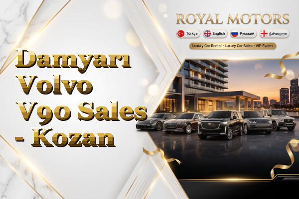Damyarı Volvo V90 Sales - Kozan