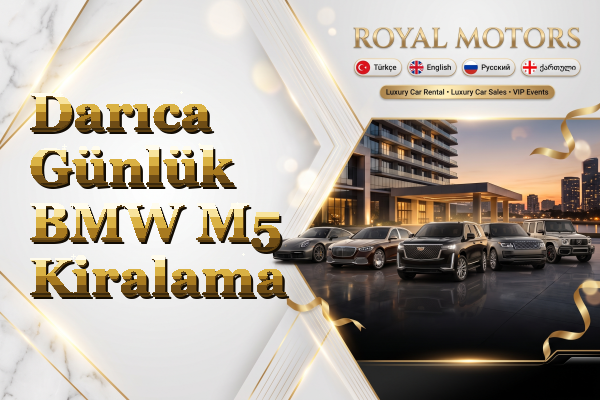 Darıca Günlük BMW M5 Kiralama