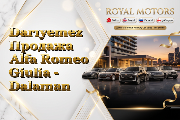 Darıyemez Продажа Alfa Romeo Giulia - Dalaman