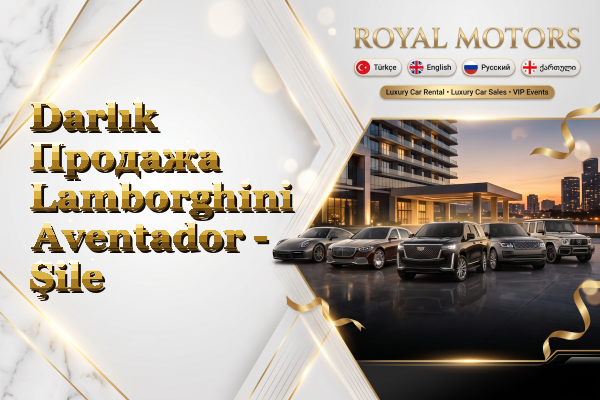 Darlık Продажа Lamborghini Aventador - Şile