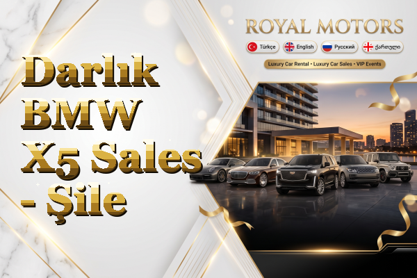 Darlık BMW X5 Sales - Şile