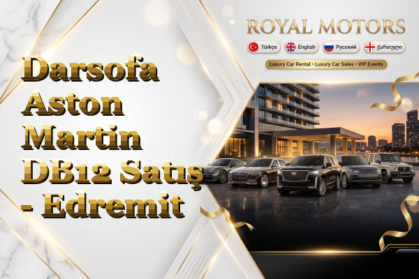 Darsofa Aston Martin DB12 Satış - Edremit