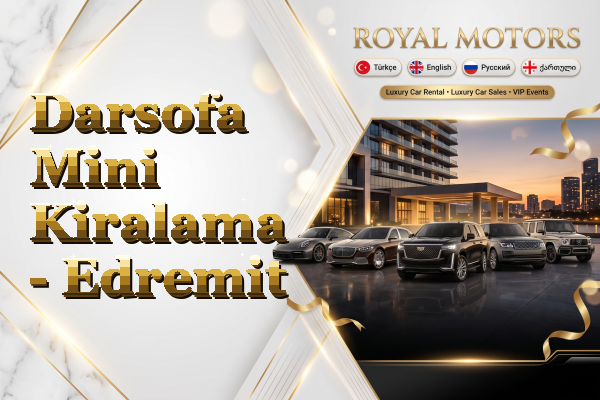 Darsofa Mini Kiralama - Edremit