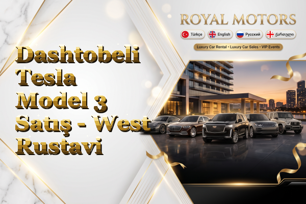 Dashtobeli Tesla Model 3 Satış - West Rustavi