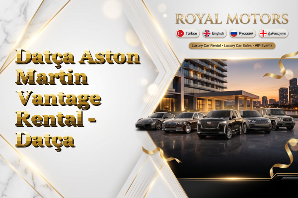 Datça Aston Martin Vantage Rental - Datça
