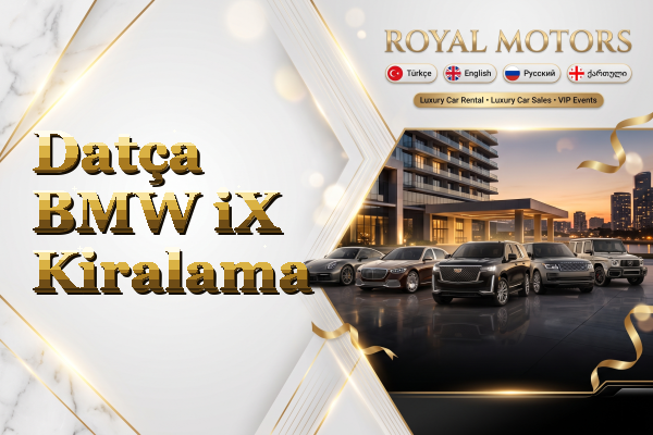 Datça BMW iX Kiralama