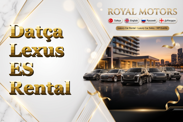 Datça Lexus ES Rental
