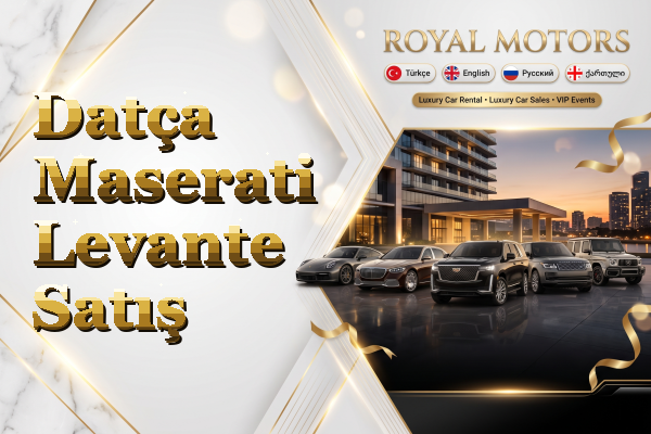 Datça Maserati Levante Satış
