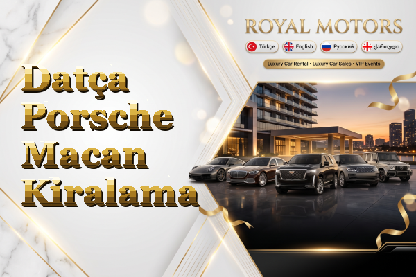 Datça Porsche Macan Kiralama