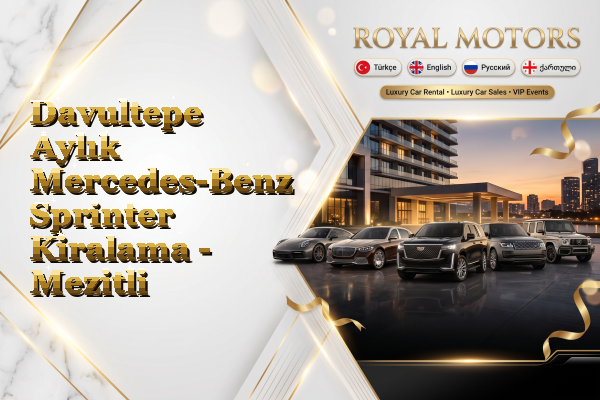 Davultepe Aylık Mercedes-Benz Sprinter Kiralama - Mezitli