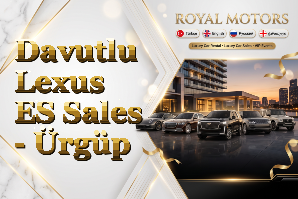 Davutlu Lexus ES Sales - Ürgüp