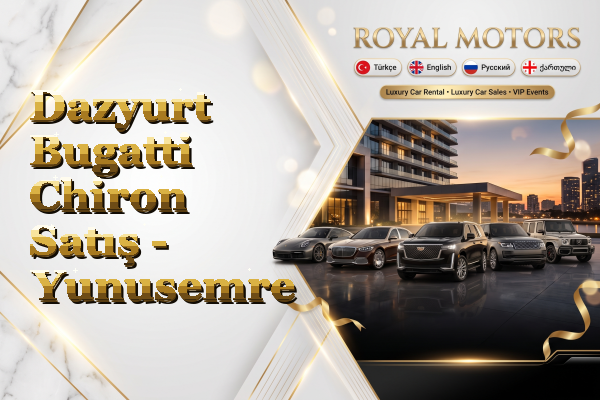 Dazyurt Bugatti Chiron Satış - Yunusemre