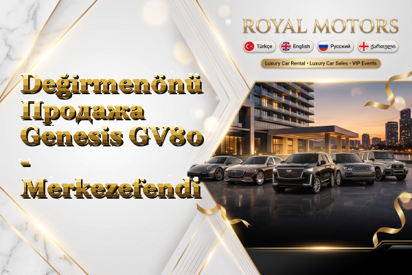 Değirmenönü Продажа Genesis GV80 - Merkezefendi