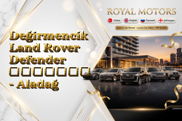Değirmencik Land Rover Defender გაყიდვა - Aladağ