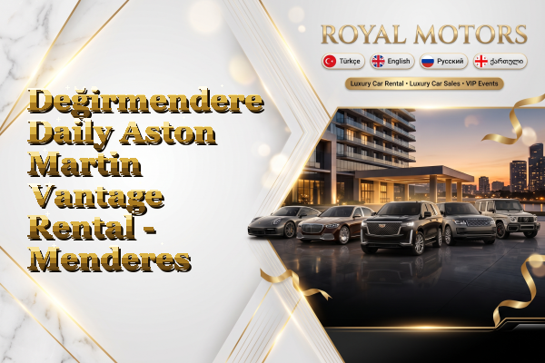 Değirmendere Daily Aston Martin Vantage Rental - Menderes